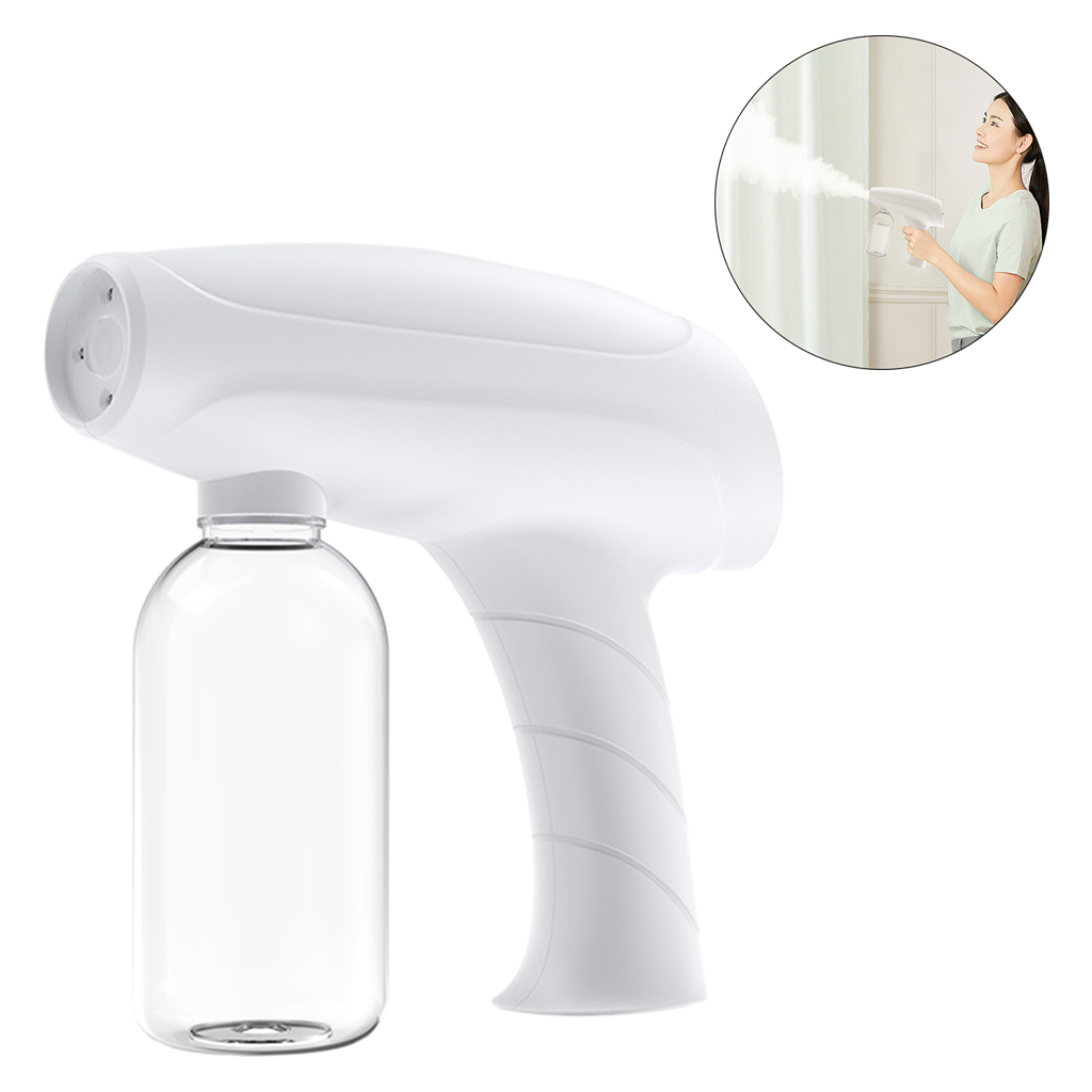 11oz Blue Light Wireless Nano Steam  Fogger Disinfection Water Sprayer Machine Handheld Steam Sprayer