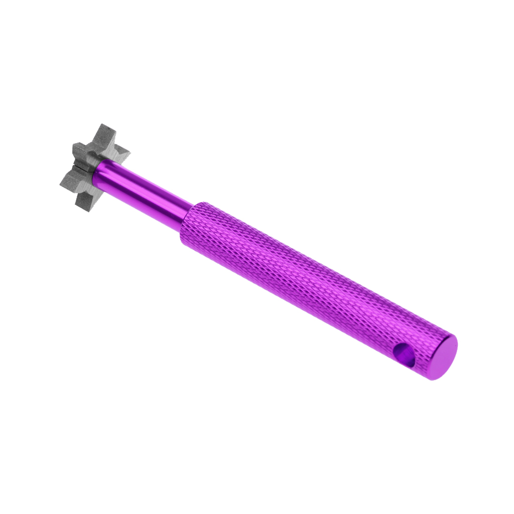 Golf Groove Sharpener With 6-head - Sharpens All Irons & W Grooves