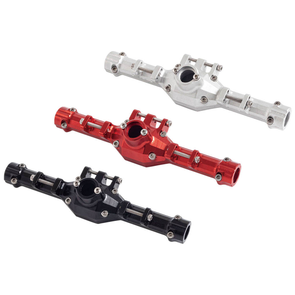 RC Car Rear Axle Housing Set Replacement Aluminum Alloy Accessories Spare Parts for Axial Yeti JR AX90052 AX90069 1/18 RC Car