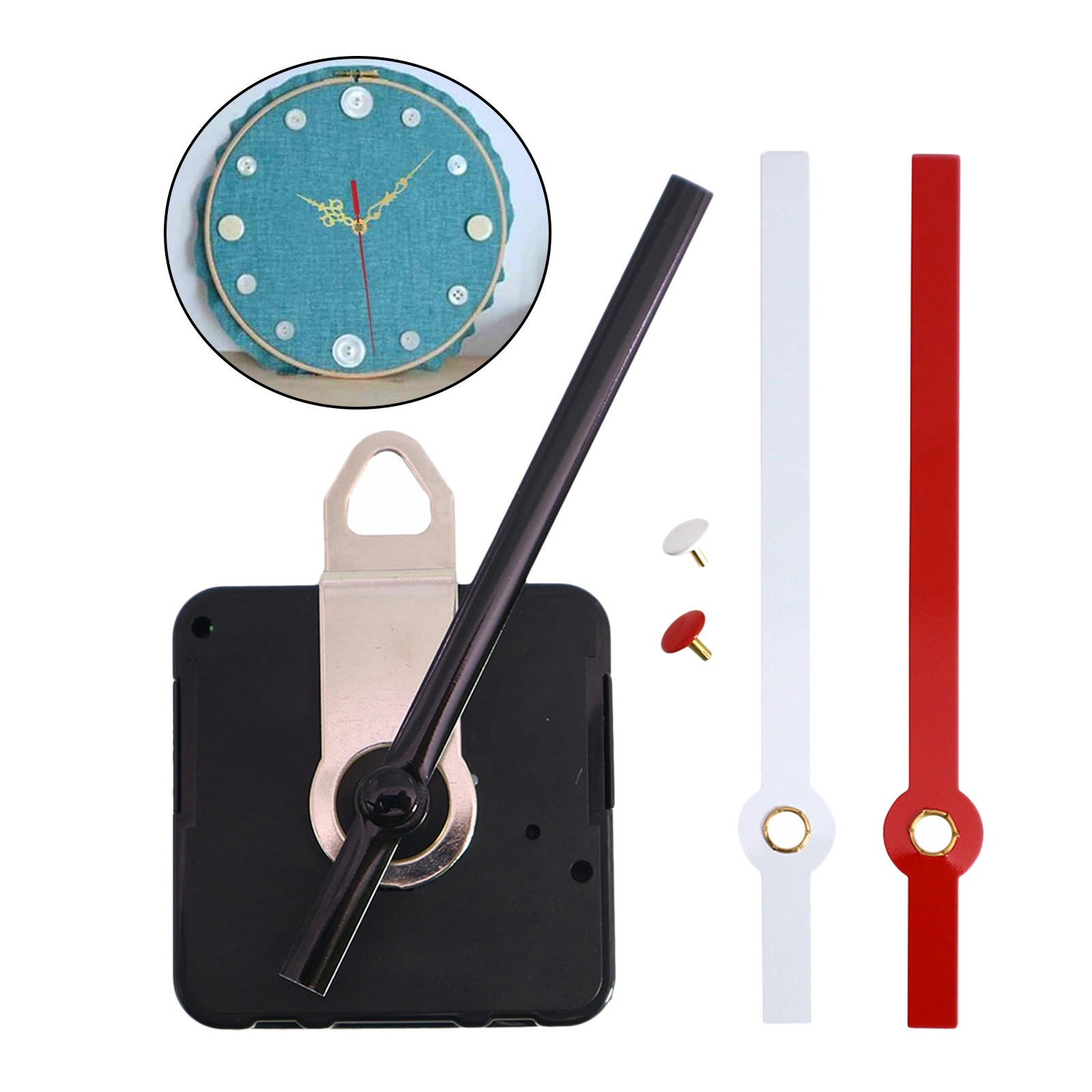 Wall Clock Movement Mechanism Kit Pointer DIY Spare Parts Replacement Tool