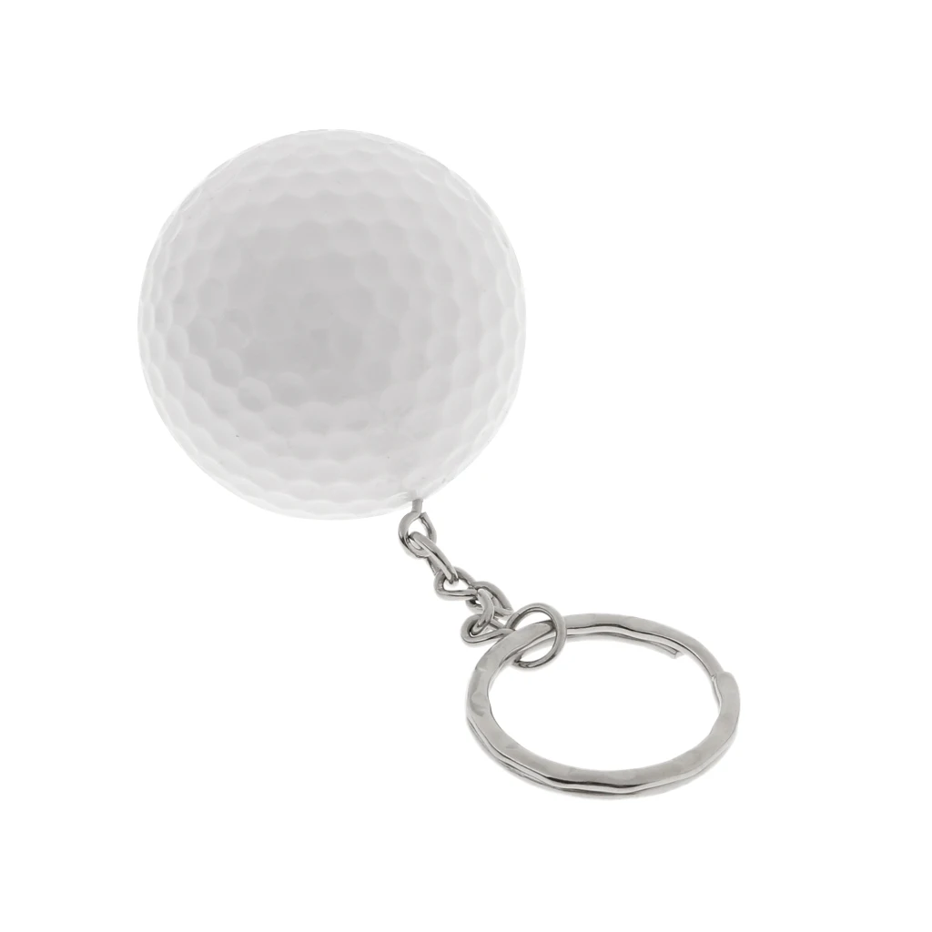 Lightweight Portable Golf Ball Key Chain Golf Key Ring Cute Purse Bag Pendant Decoration Golf Accessories