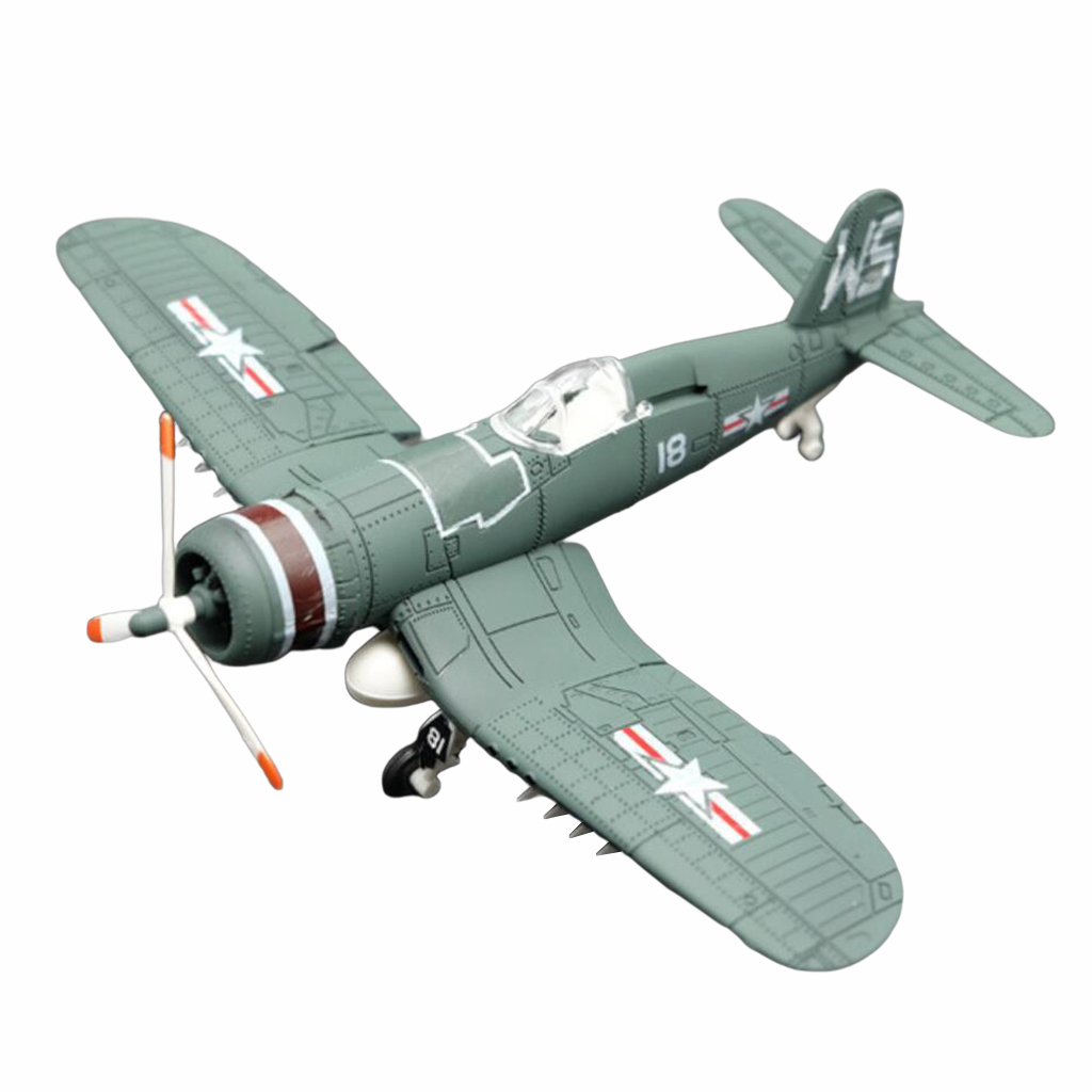 1/48 F4U 4D Plastic Fighter Aircraft Airplane Assemble Model DIY Home Office