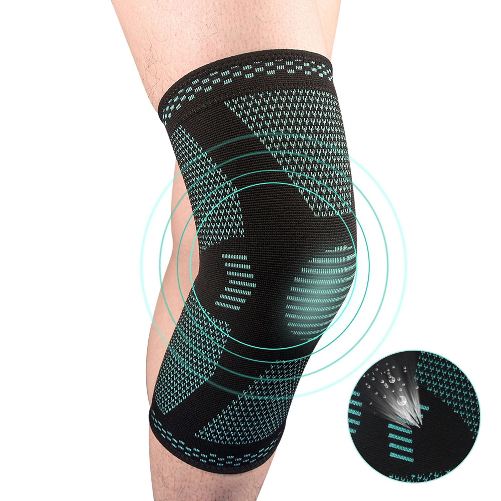 1PC Elastic Knee Pad Nylon Kneepad Non-slip Patella Brace Support Protector