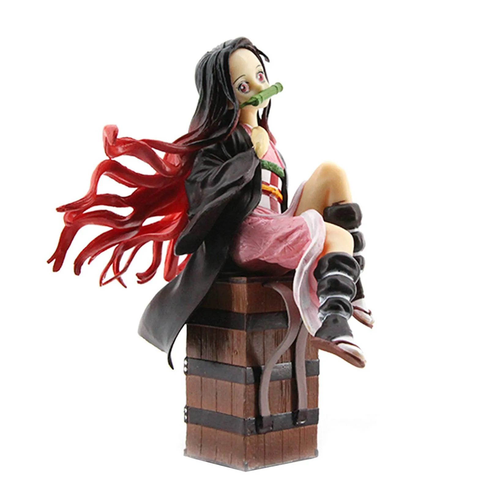 Demon Slayer Toy,15CM Cartoon Figure Statues PVC Action Figure Model Sitting Model Doll Decoration Gifts Figure Statue Anime Collection Figurine Doll Toys Theme Party Supplies