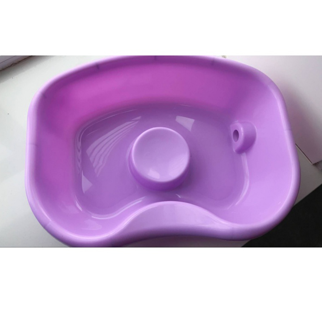 Neck Rest Bed Shampoo Basin Hair Washing Tub Tray for Kids Disabled Elderly