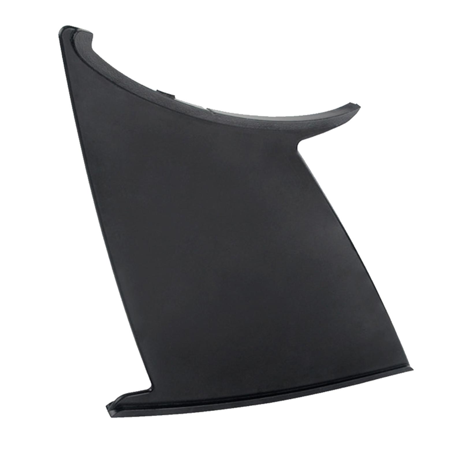 Car Rear Spoiler Wing Stabilizer Spoiler Wing Fit for Impreza Sti Sedan 2011-2014 Wing Stabilizer Support Rally Black