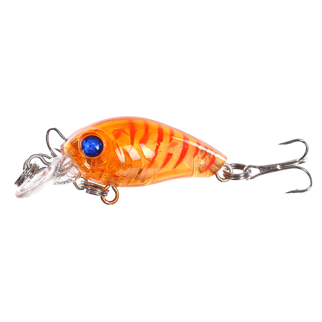 9 X Lifelike Minnow Fishing Lure 10# Hooks Fish  Tackle Crankbait