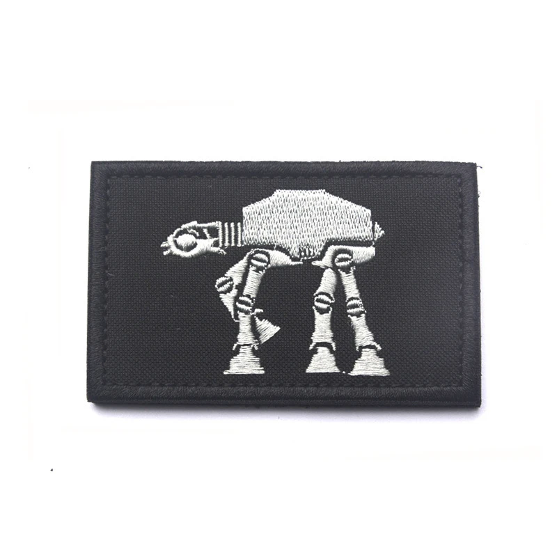 Disney Star Wars AT-M6 Anime patch Accessories Iron On Embroidered patches Movie TV Peripheral Clothes Accessories Children Gift