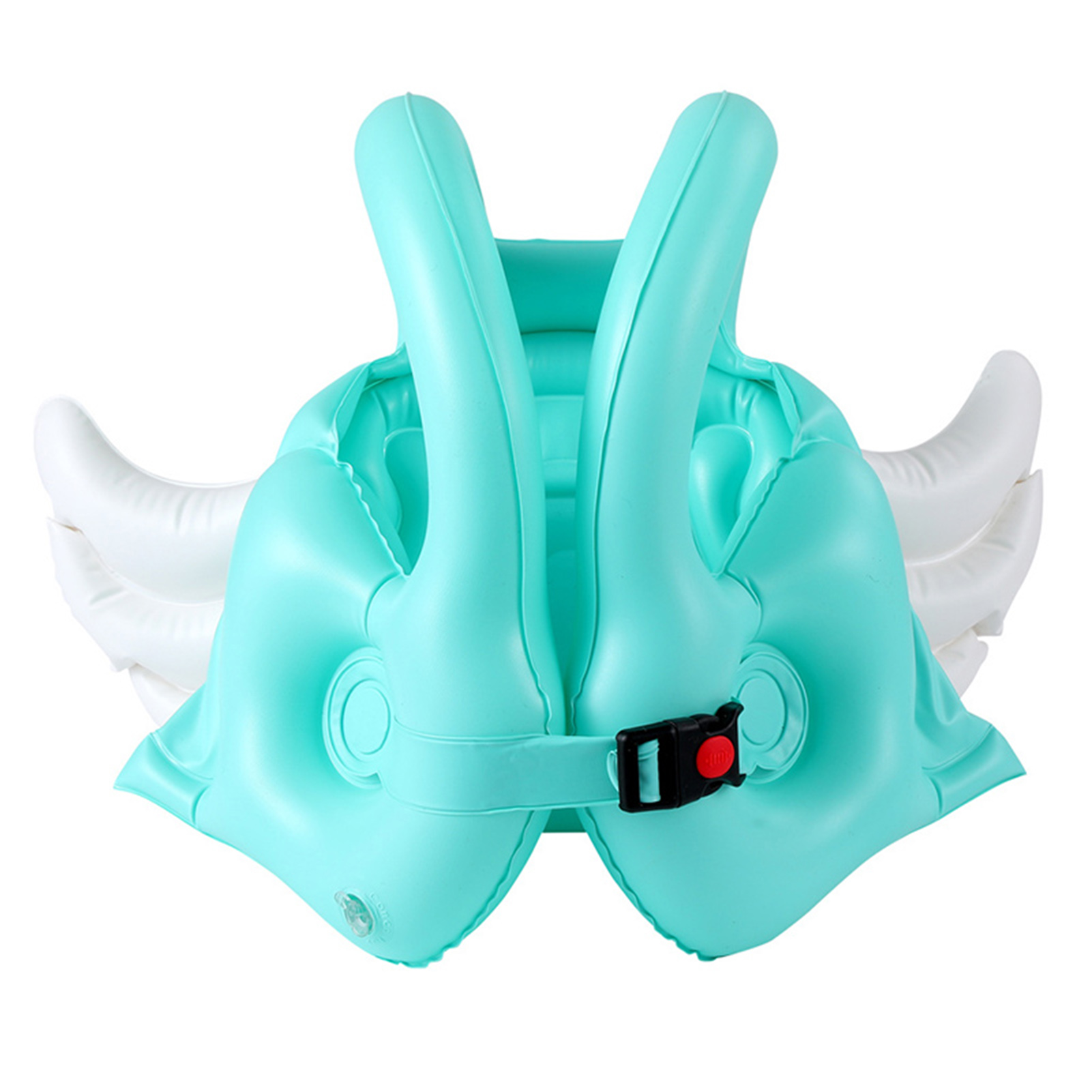 Paire De Brassards De Natation OHREN Pour Enfants 1-6 Ans - Double Chambre à Air, Noyau Mousse PE, Blanc