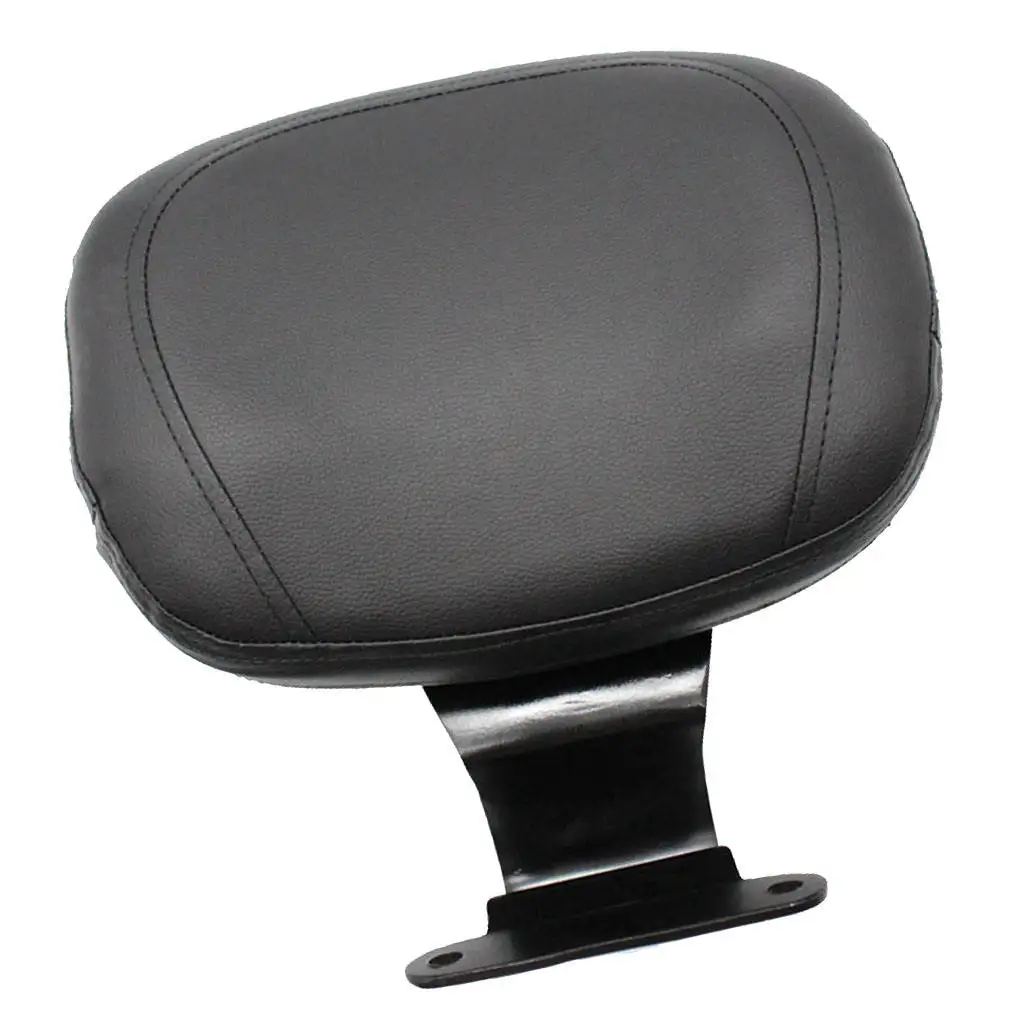 Motorcycle Driver Rider Leather Sponge Backrest Replacement for Honda VTX1300
