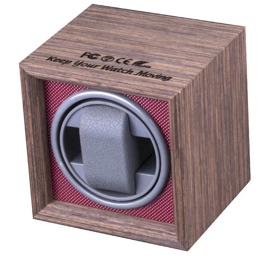 Automatic Watch Winder USB Jewelry Storage PU Leather for Mechanical Watches