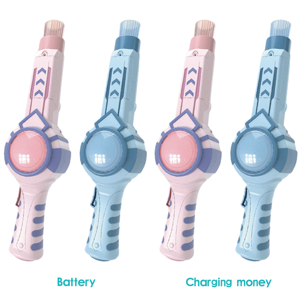 Funny Elastic Smog  Electric Bubble Wand Toy for Kids Boys Girls Birthday Gift
