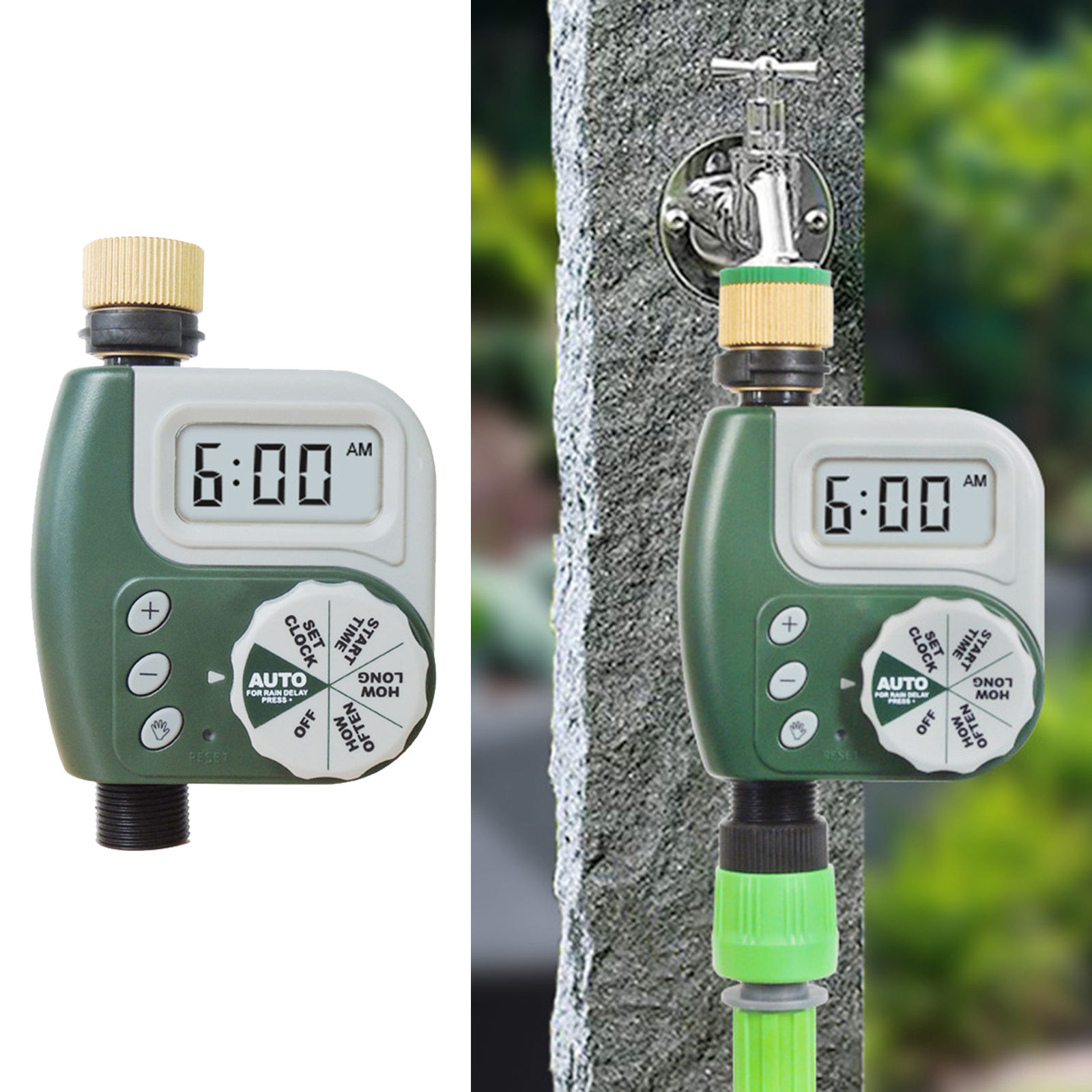 Home Smart Automatic Water Tap Timer Electronic Digital Irrigation Controllers Outdoor Garden Sprinkler Watering Timer Tool