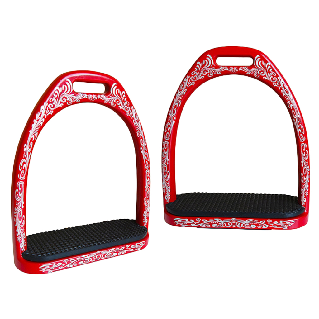 1 Pair Aluminium Riding Safety Stirrups English Saddle Stirrups for Racing