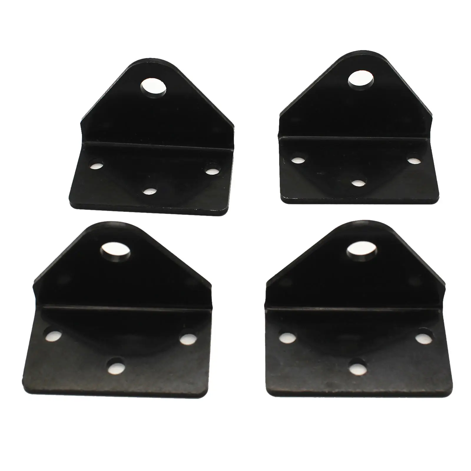 4Pcs Gas Struts Brackets Mounting L-Type for Lift Support Prop Replace Parts Tool Accessory