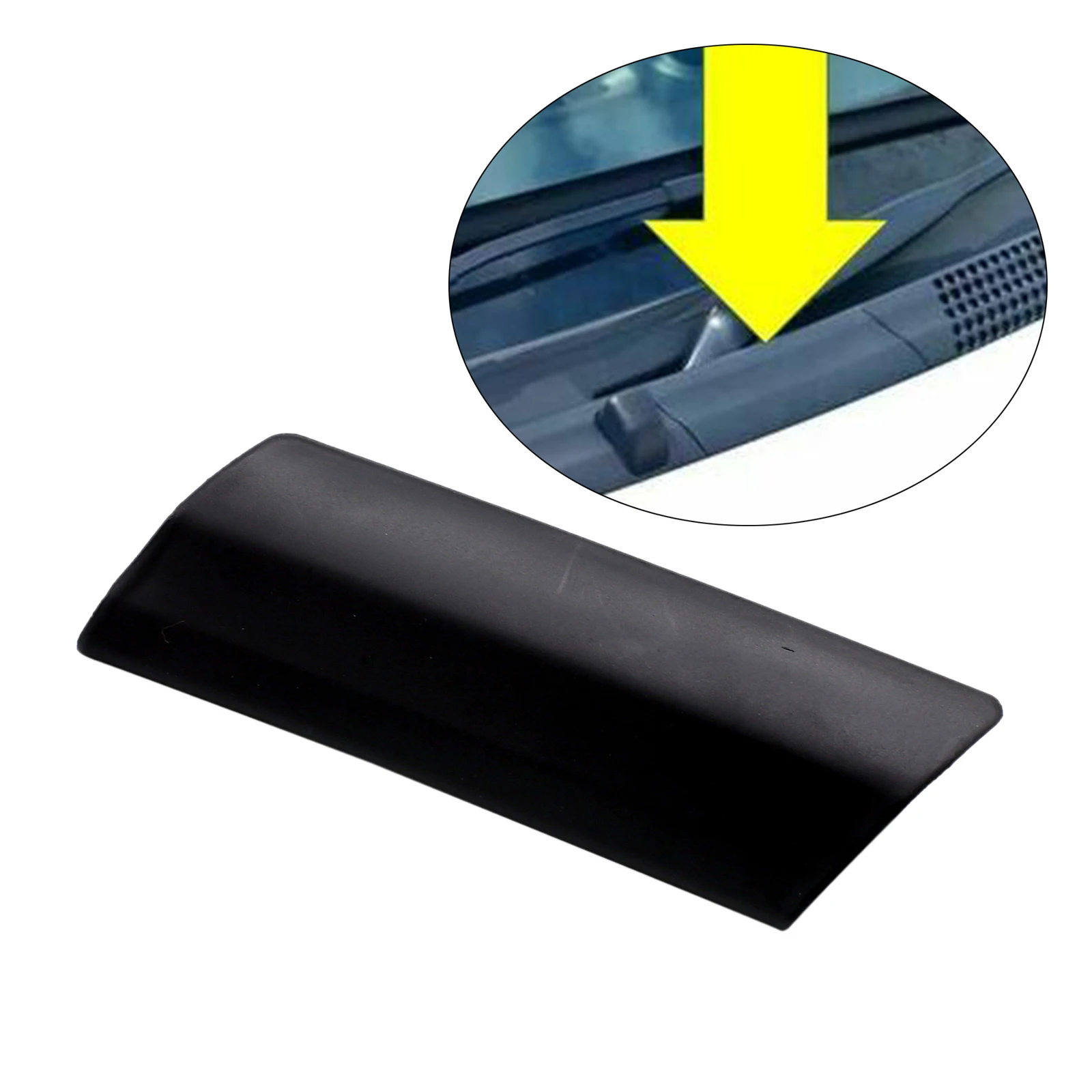 Auto Wiper Scuttle Panel Trim Protective Cover Left 735452714 for Fiat 500 ,Easy Install