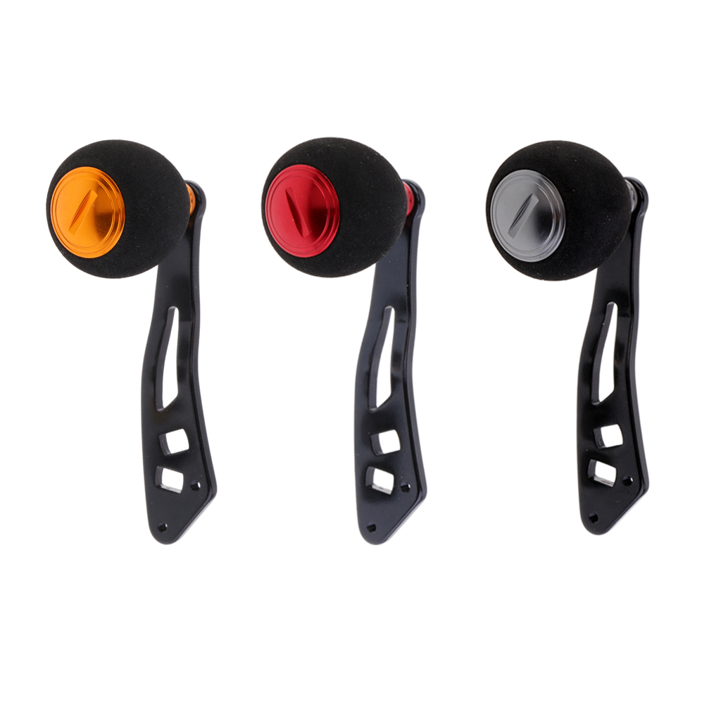 Fishing Reel Handle EVA Knob Drum / Baitcasting Reel Handle with Fittings Parts