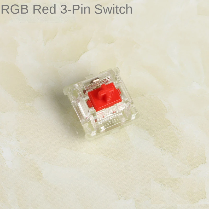 Cherry MX Mechanical Keyboard Transparent RGB Switch Speed Silver Red Black Blue Brown Nature White Switch 3-Pin Original Cherry