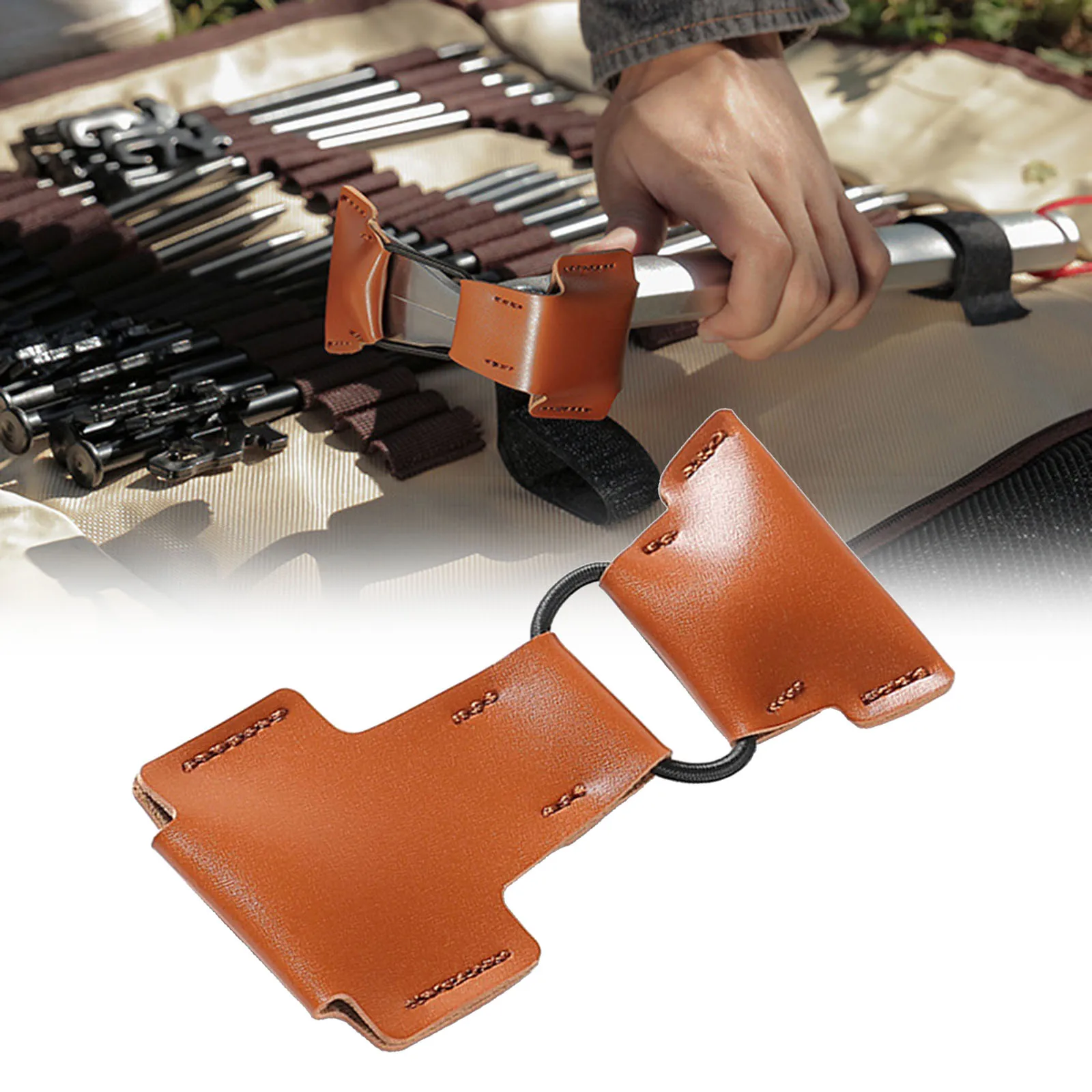 Cover For Hammer Sheath Multifuntional Soft Survival Portable Hunting Leather Hiking Outdoor Camping Hatchet Blade Protection