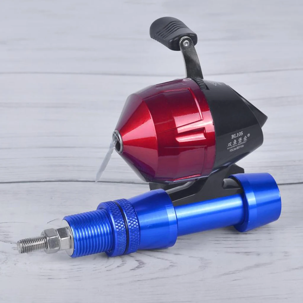 Fishing Reel Closed Face Spinning Trigger Spin Reel For Right Left Hand Red
