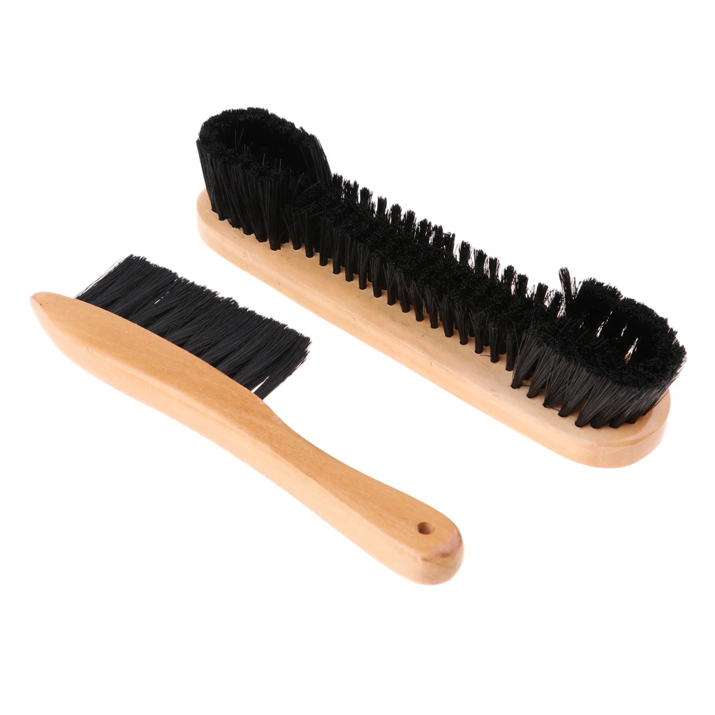 12 inches Wooden Pool Snooker Billiard Table Brush Felt Cleaner Accessory 