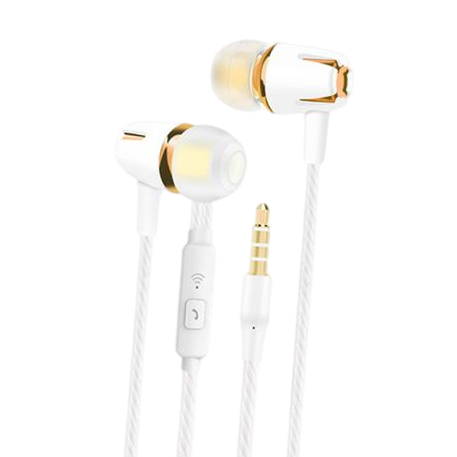 Phones Wired Headphones Noise Isolating Wired Earbuds Earbud Headset In-Ear Earphone for Running Workout Gaming Gym Exercise