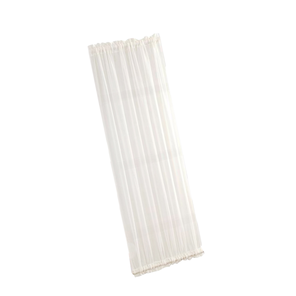 1 Piece Home French Door Curtains Blackout Patio Doors/Sliding Glass Door Curtain Panel Decor Cheap White 25x72''