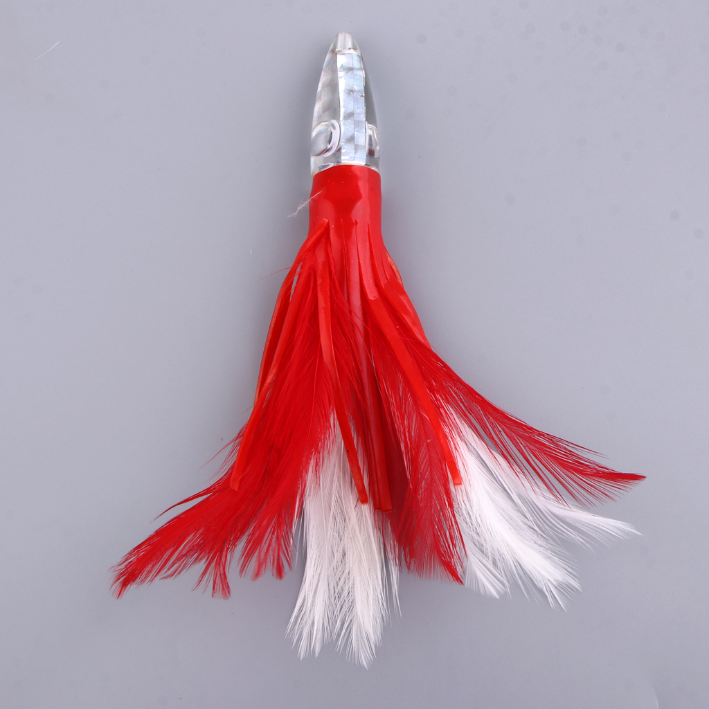Squid Skirt Octopus Saltwater Fishing Soft Lure Baits for Tuna Marlin Wahoo