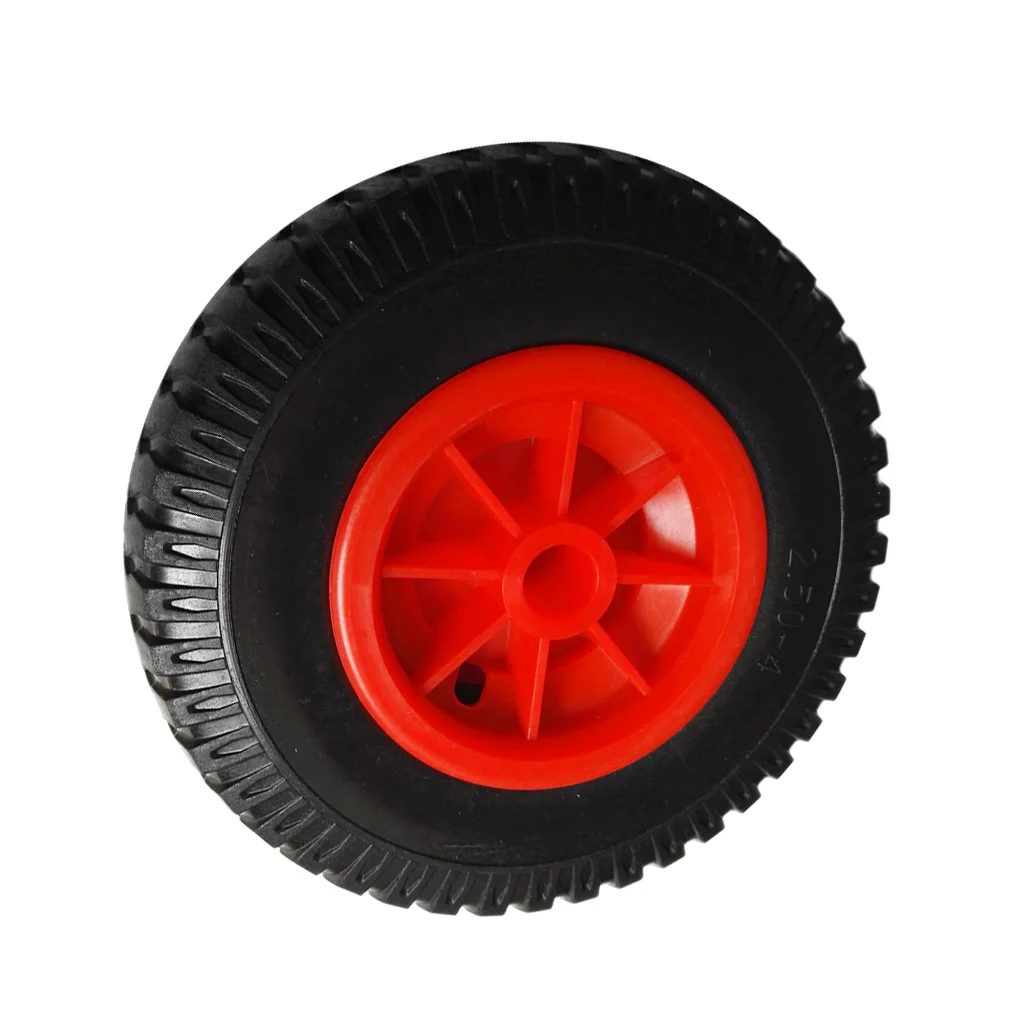 25 / 20 . 3cm   Puncture   Proof   Rubber   Tyre   Wheel   For   Canoe / Kayak