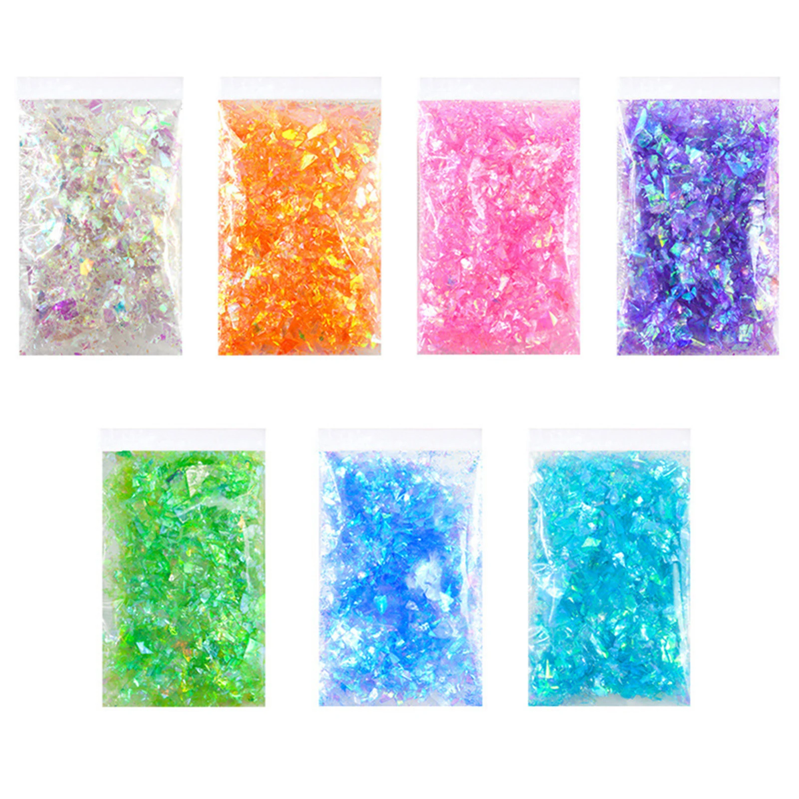 Iridescent Flakes slime supplies