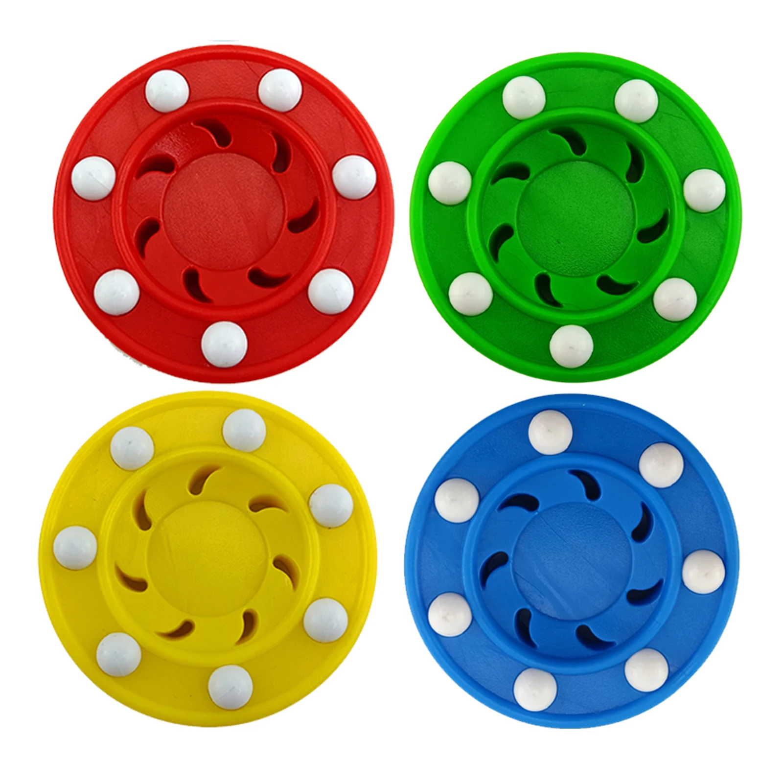 Roller Hockey Puck ABS High-density Street Land Hockey Practice Puck with perfect Balance For Ice Inline Street Hockey Training