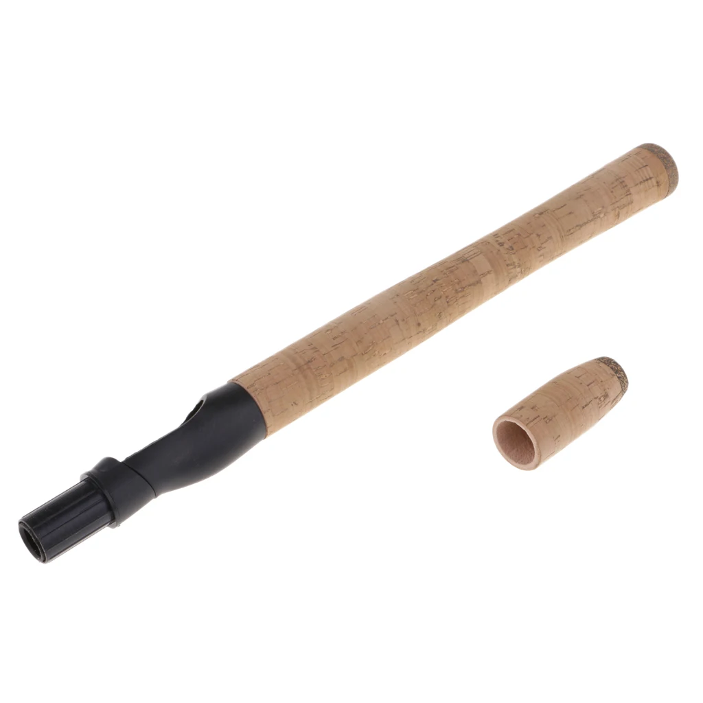 Fishing Rod Cork Handle DIY Straight Handle Pole Cork Handle Set for Casting Rod Spinning Rod