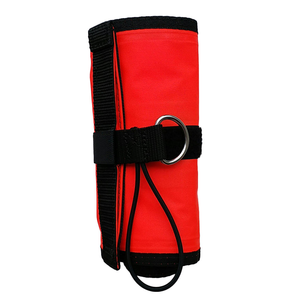 Scuba Diving Safety Sausage Surface Marker Buoy SMB Signal Tube Gear - High Visibility - Compact & Portable - 152x17.8cm