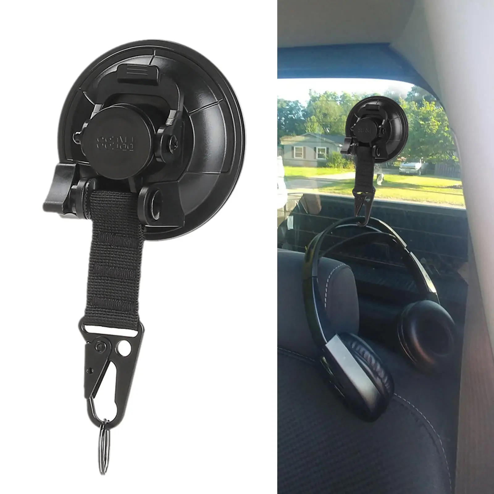 Heavy-duty Universal Suction Cup Anchor Attaches The Exterior Canopy of