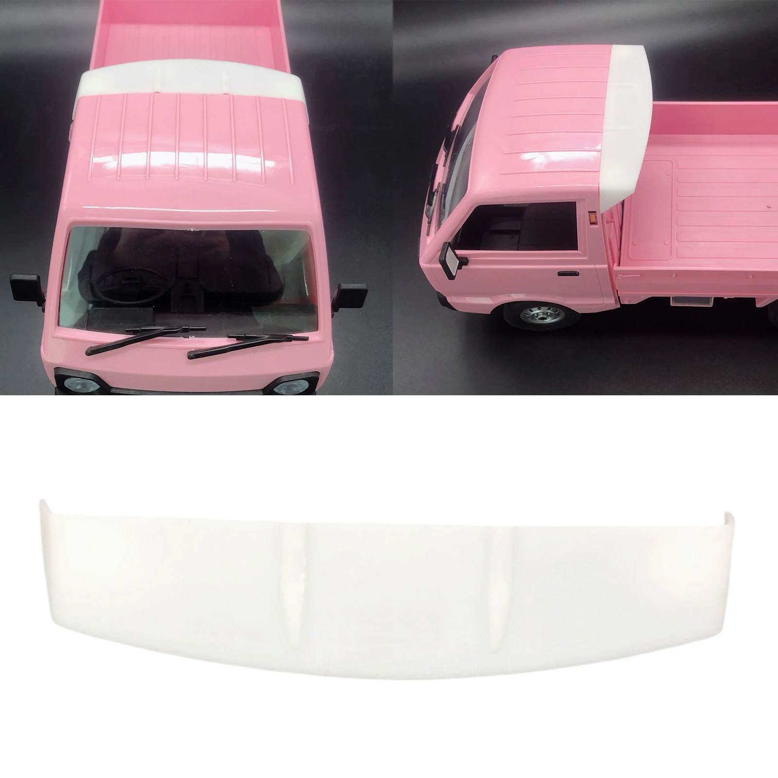 1/10 RC Car Trunk Front Wind Deflector for WPL D12 RC Car Accessory