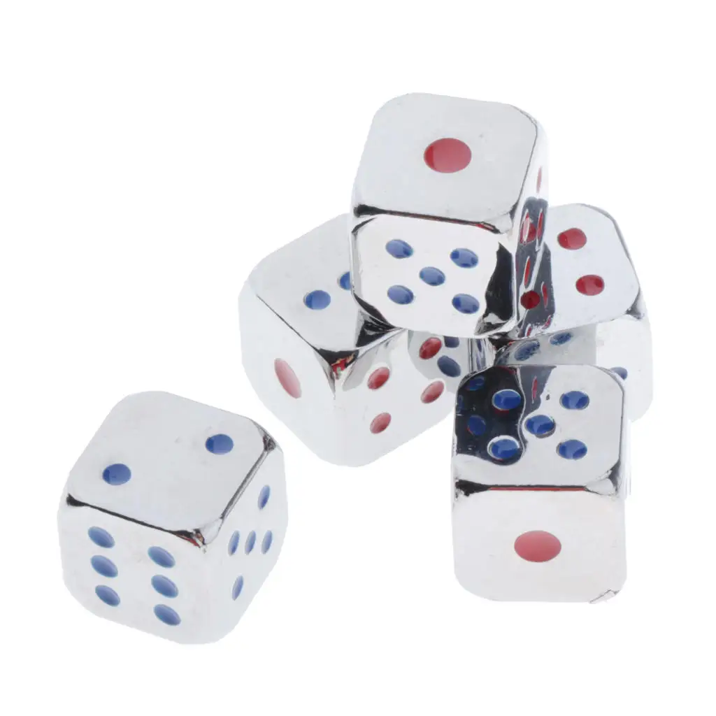 Professional Bamboo Wooden Dice Cup with 5Pcs 6 Sided Dice Dot Dices for Farkle Games