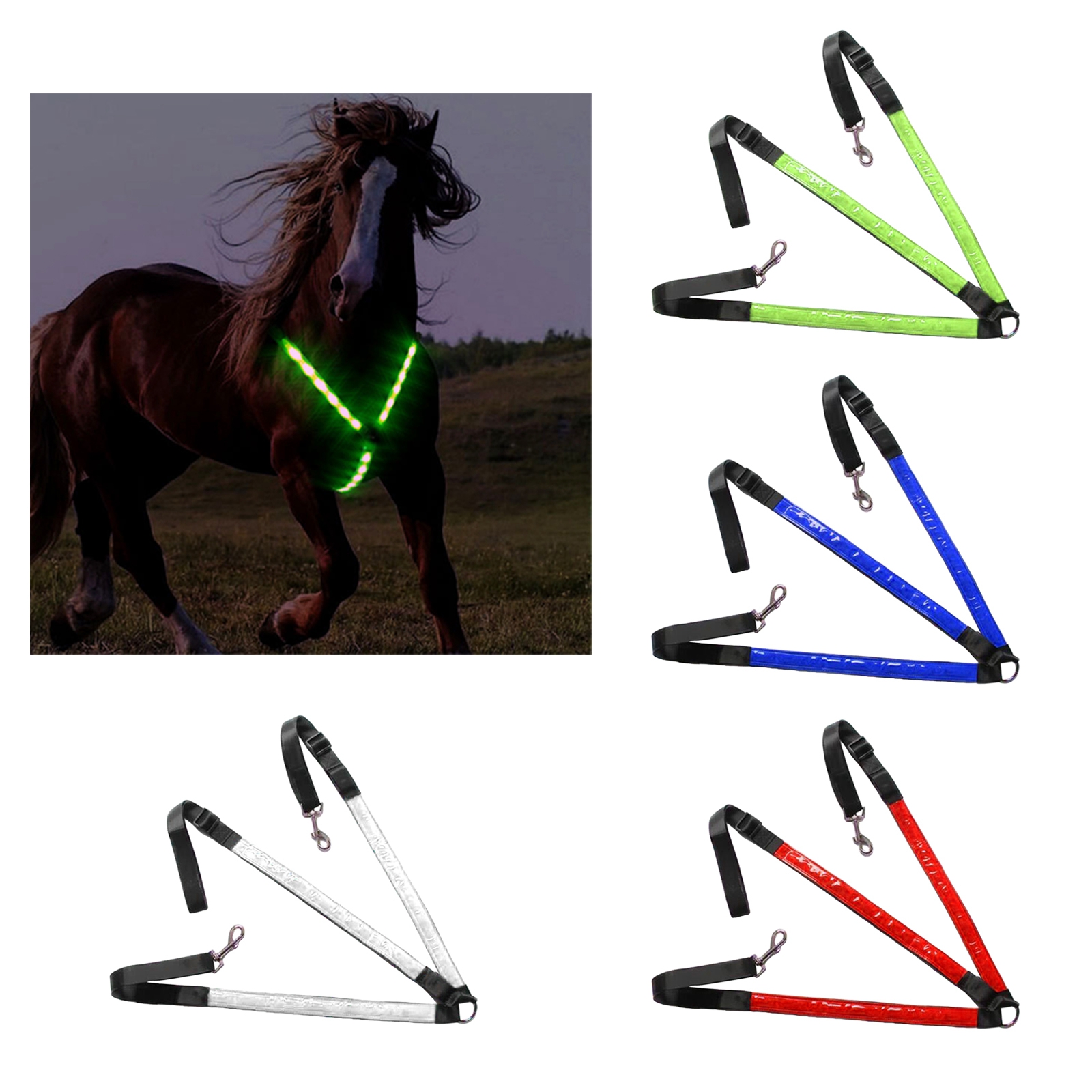 led light horse