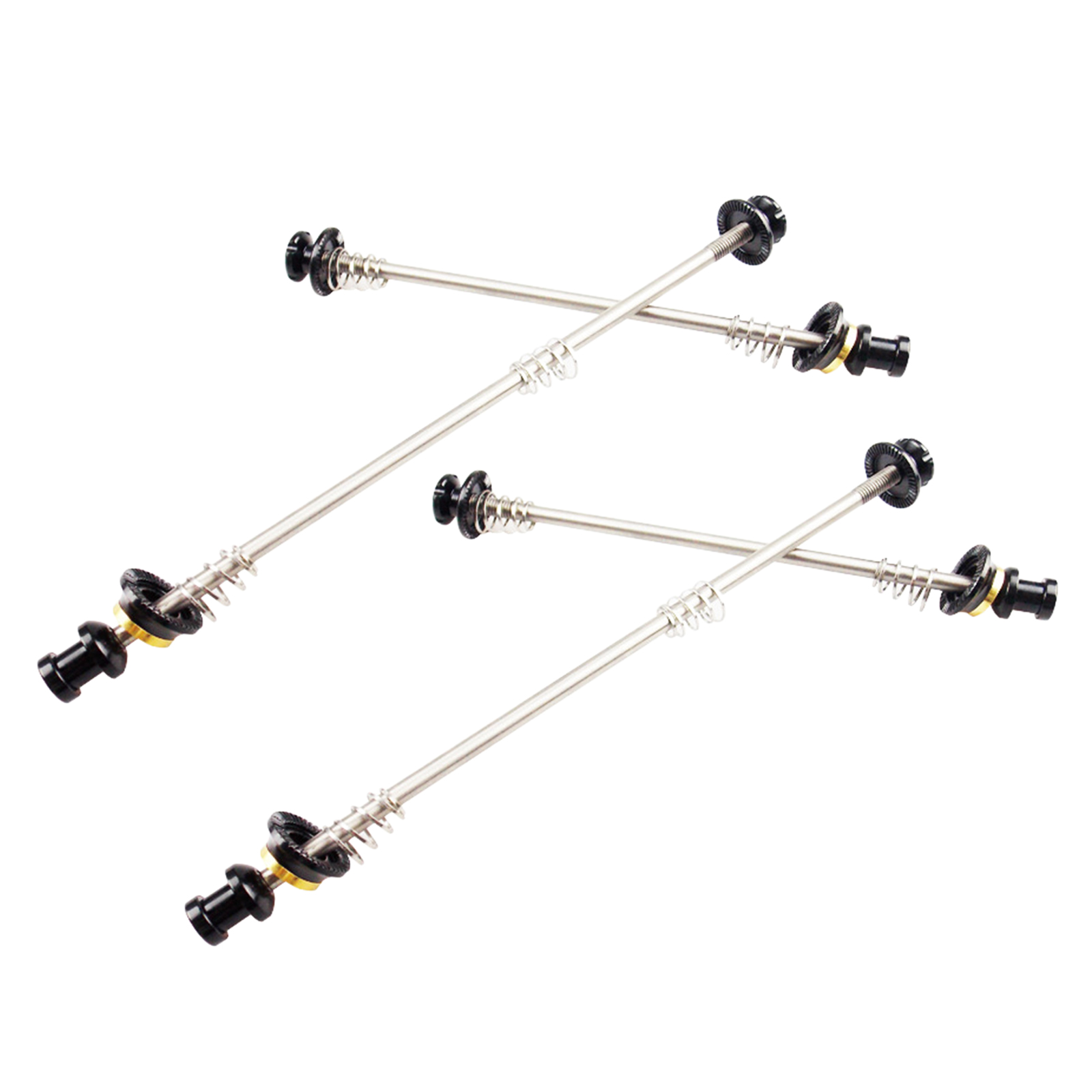 1Pair Ultralight Bicycle Skewers Quick Release Titanium Axle QR Skewer Mountain Road Bicycle Cycling MTB Wheel Hub Skewers