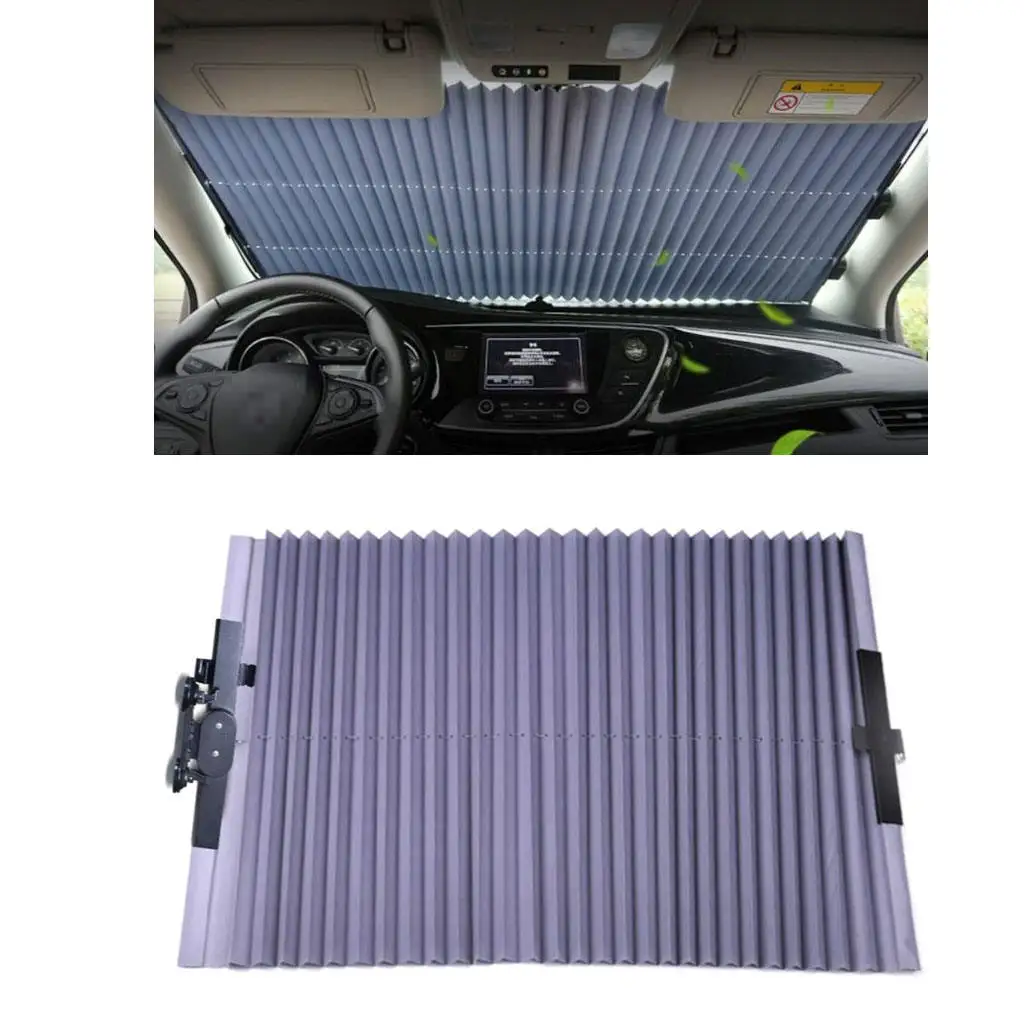 SUV Retractable Curtain Protect Your Children Pets from UV Sun 130x46cm