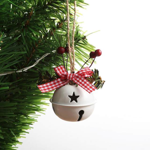 10Pcs Small Jingle Bells Metal Bells Christmas Tree Party Decoration DIY  Cra F❤❤