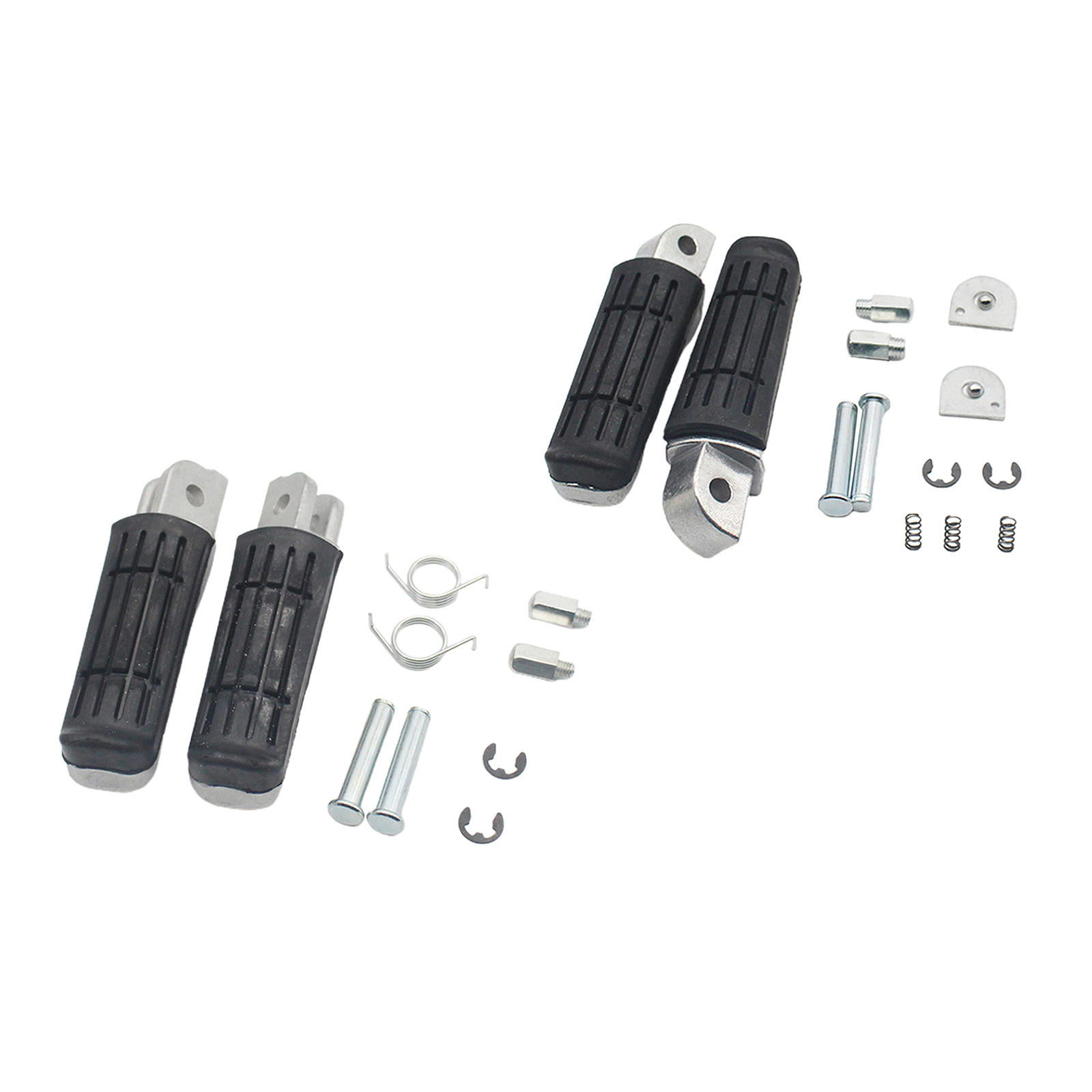 2Pcs Motorcycle Foot Pegs Pedals for Yamaha YZF1000 R1 FZ6R FZ6 Spare Parts