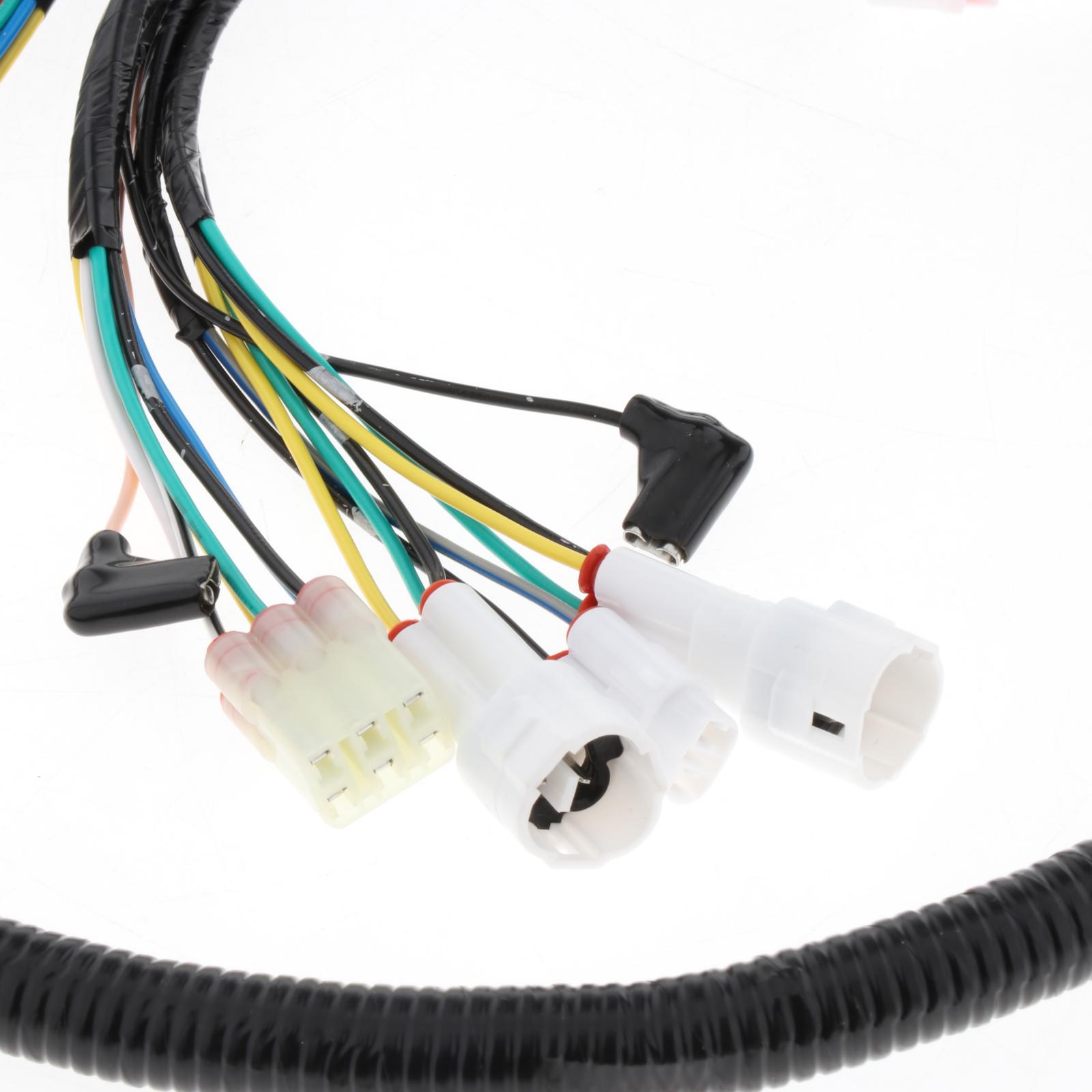 Motorcycle Wiring Harness Fit for Yamaha Banshee Motorbike Replace Parts Accessories Easy to Install, Durable