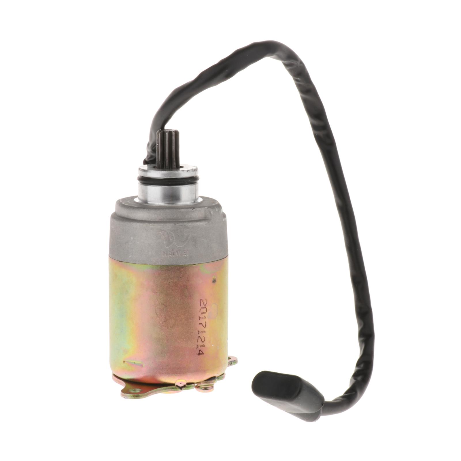 Professional 9T Electric Start Starter Motor for GY6 150cc Engine  Buggy