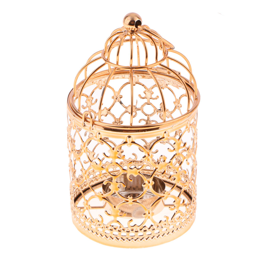 Birdcage Hollow Candle Holder Candlestick ing Lantern Decor