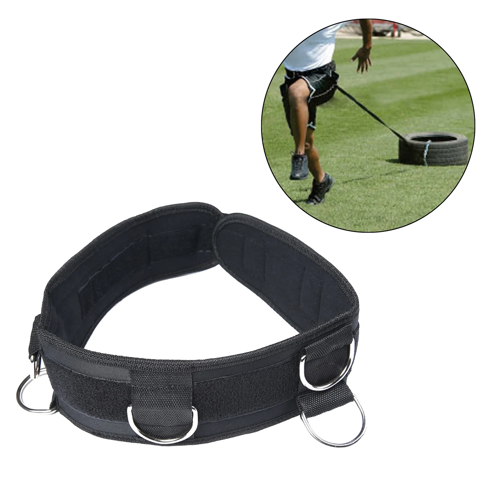 Bounce Trainer Belt Waist Strap Adjustable Sport Running Gym Resistance Band Speed Agility Resistance for Cable Machines