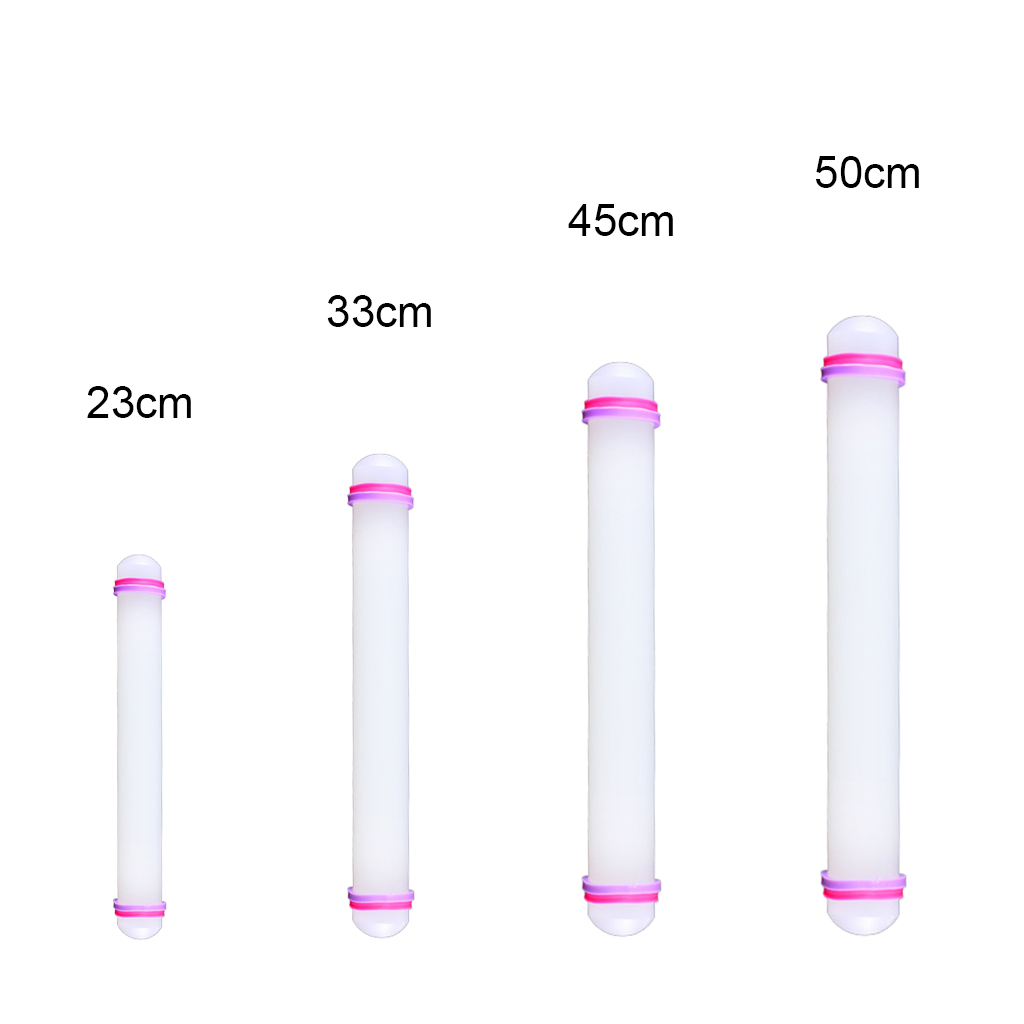 PP Rolling Pin Non-Stick Sugar Skin  Cake Roller Baking Tools Fondant Cake Dough Roller