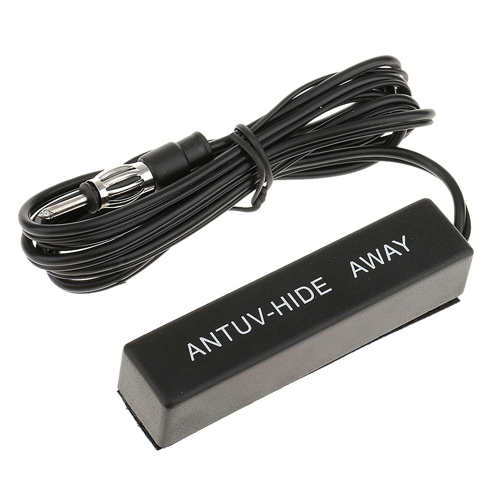 Motorcycle Antenna Hidden Amplified Electrical Aerial Boost AM FM Antenna Kit For Harley FLHT Fltr FLHX Touring  Glide