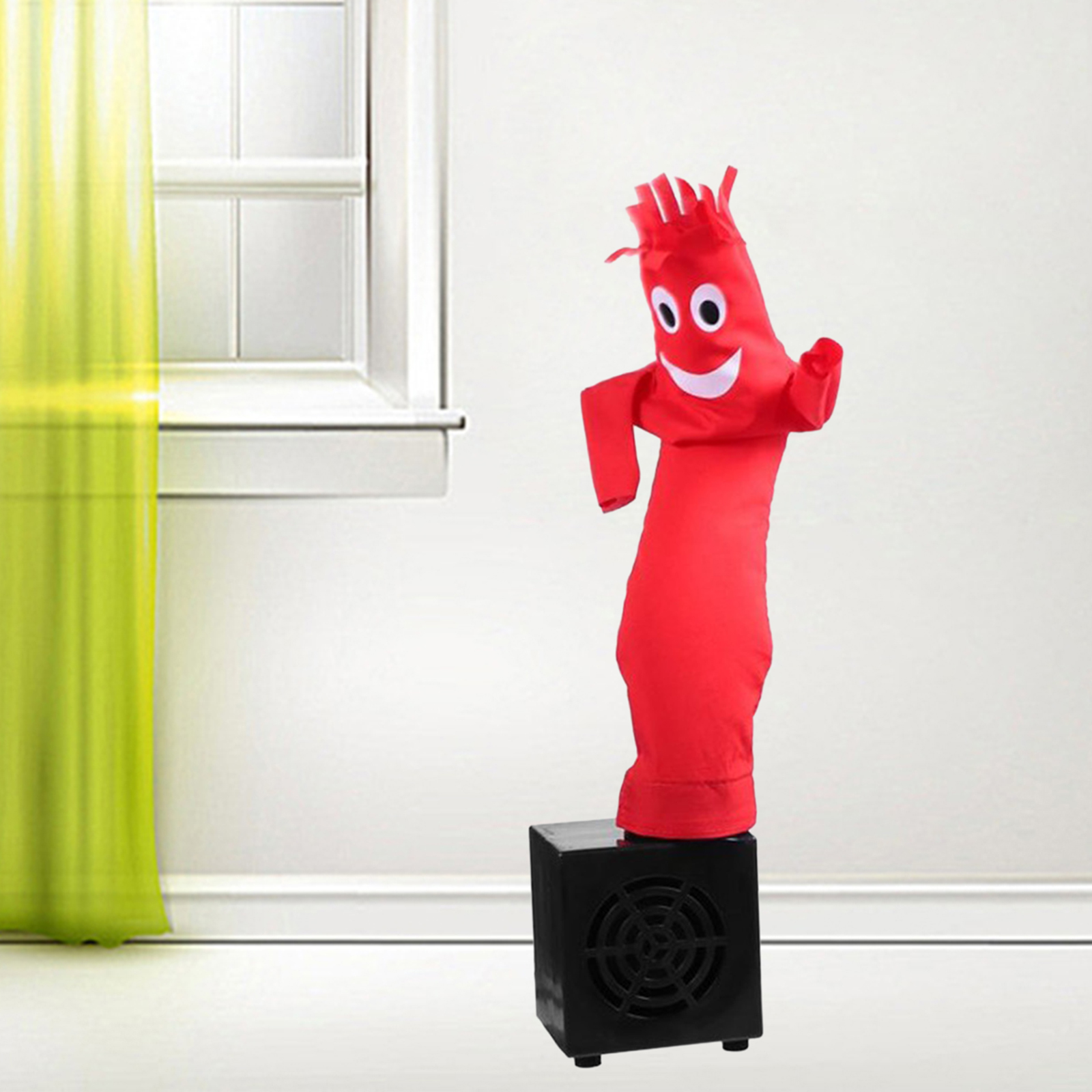 Creative Air Inflatable Tube Guy Mini Puppet Adorable Dancing Man Home Office Desktop Decor (EU Plug)