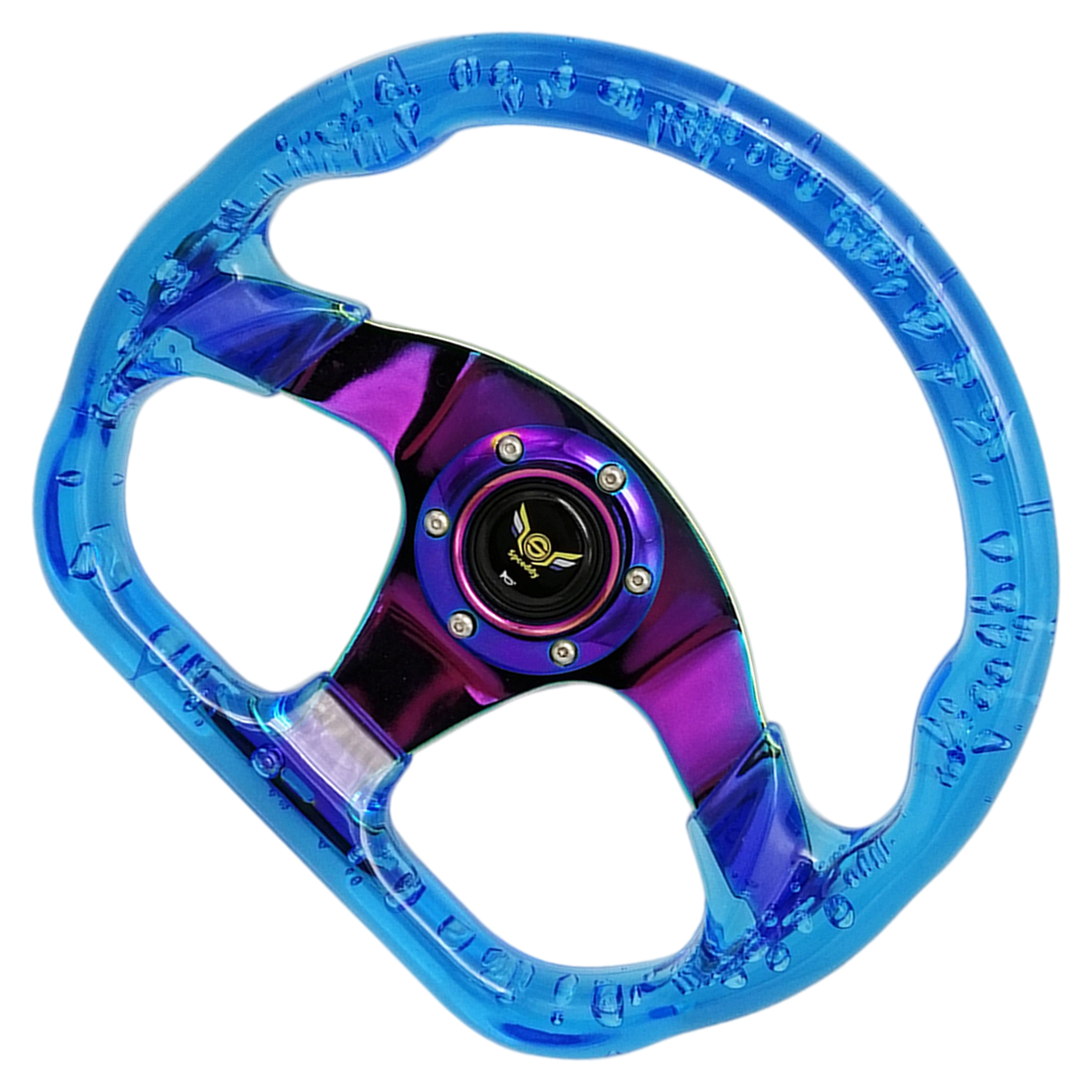 D Shaped 13 inch Auto Acrylic Steering Wheel Drifting Steering Wheel Parts D Shaped 13 inch Auto Acrylic Steering Wheel Drifting Steering Wheel Parts