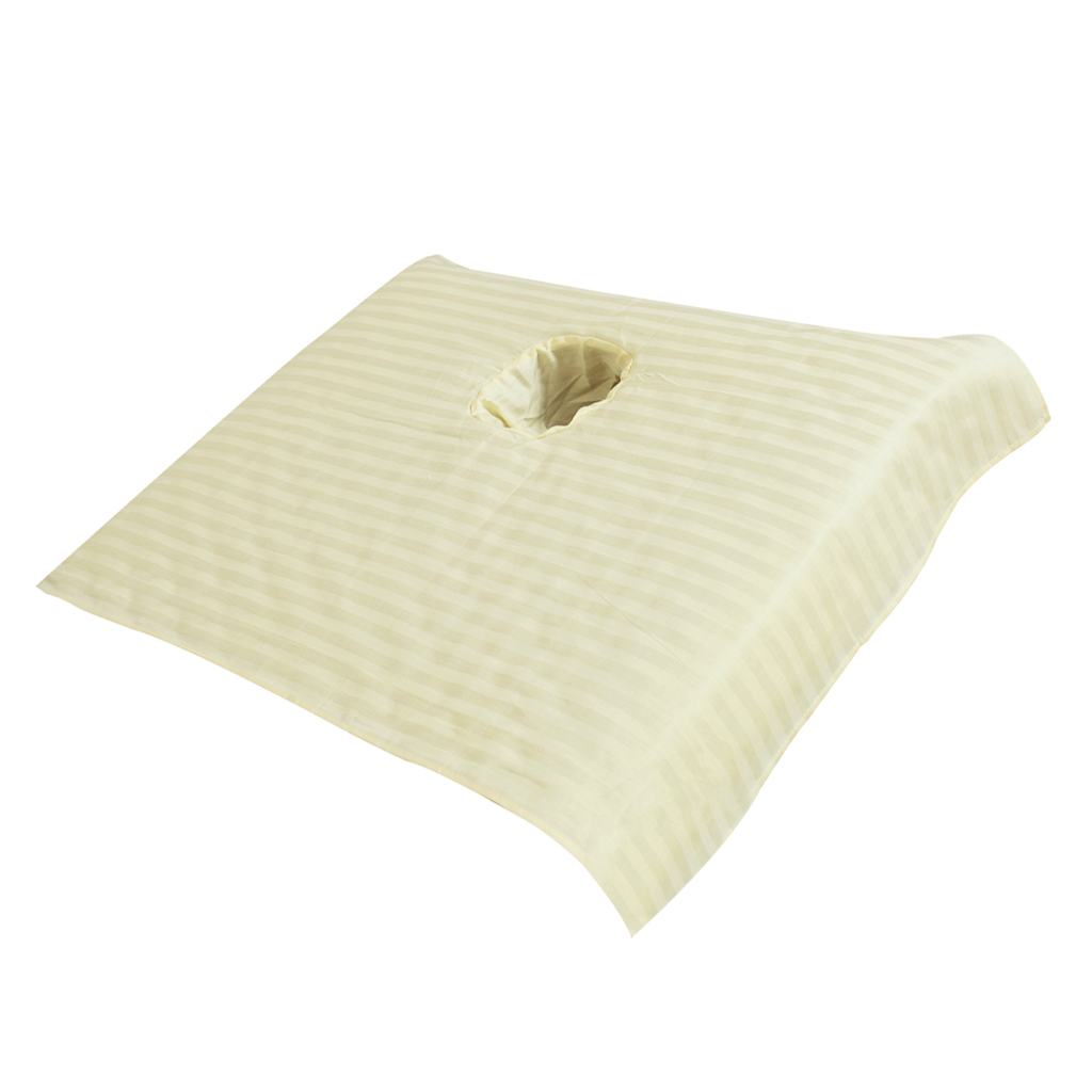 Spa Massage Bed Face Hole Cover Sheet 20x32inch 7 Colors Available